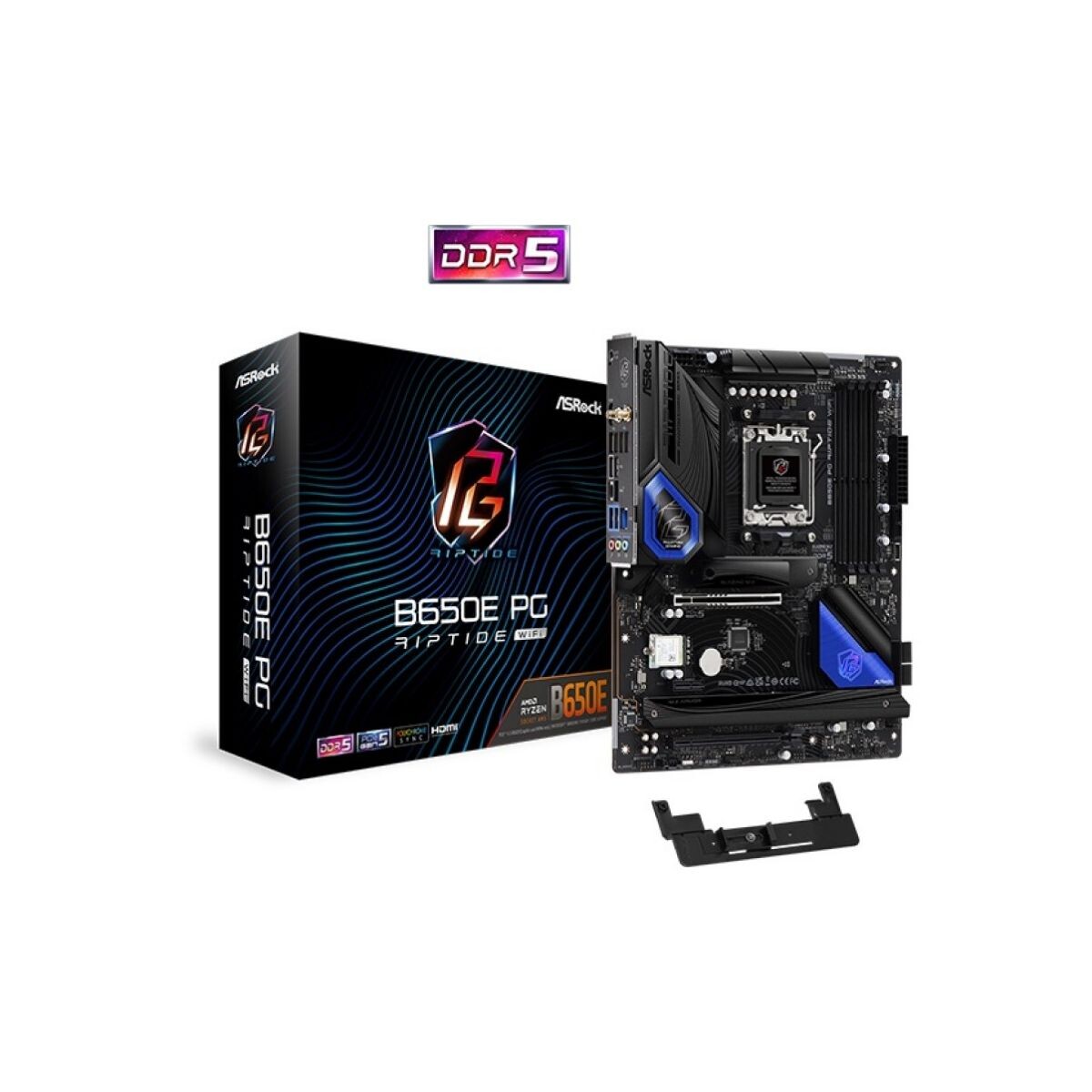 Motherboard Asrock AM5 B650E Pg Riptide DDR5 Wifi 