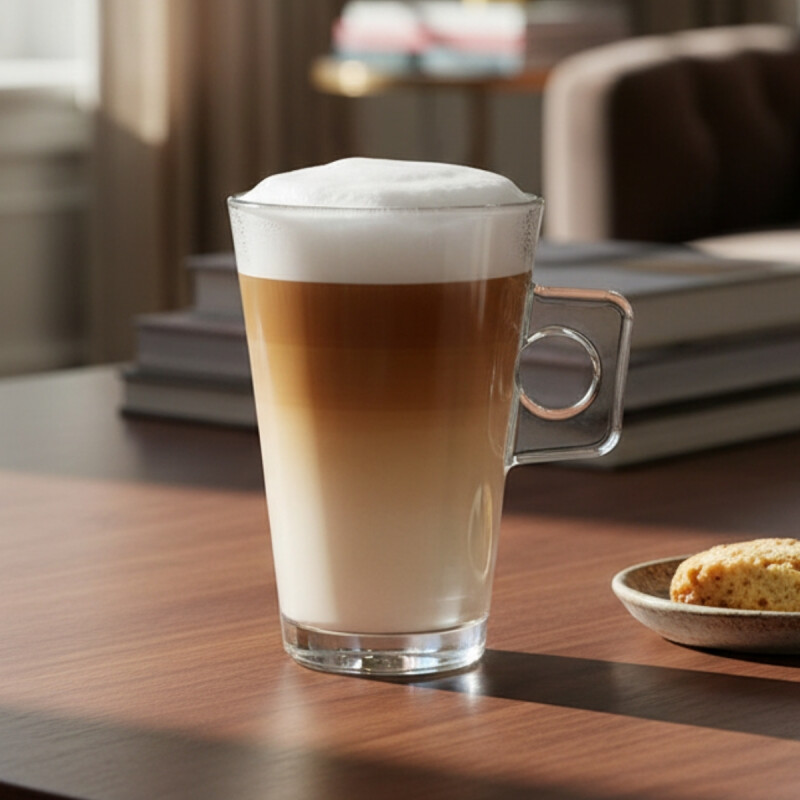 Taza con asa Gaiyo 250 ml TRANSPARENTE