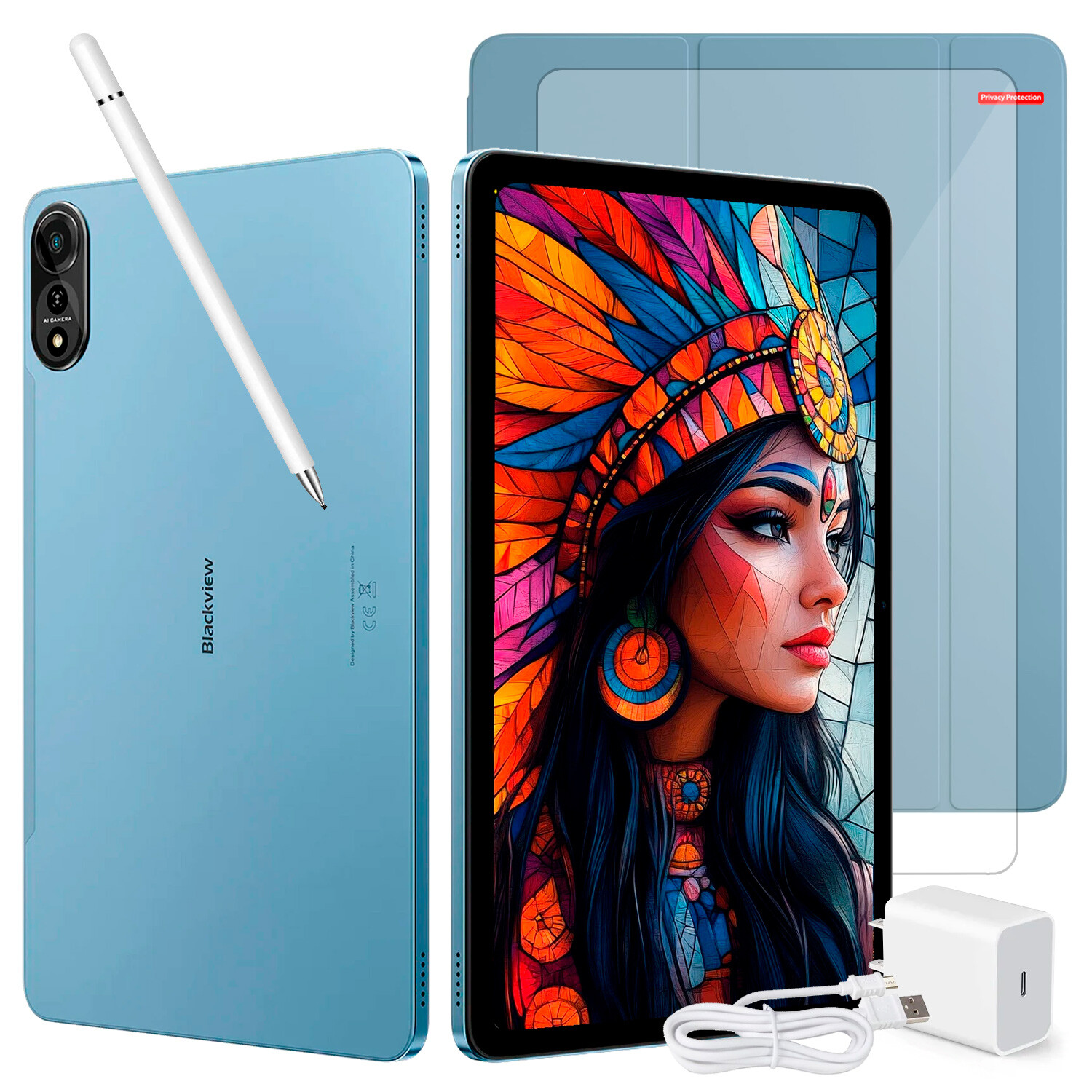 Tablet Blackview Mega 2 Wifi 36gb Ram/256gb - AZUL — Dimm