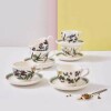PORTMERION BOT GARDEN SET TAZA TE Y PLATITO X 6 PORTMERION BOT GARDEN SET TAZA TE Y PLATITO X 6