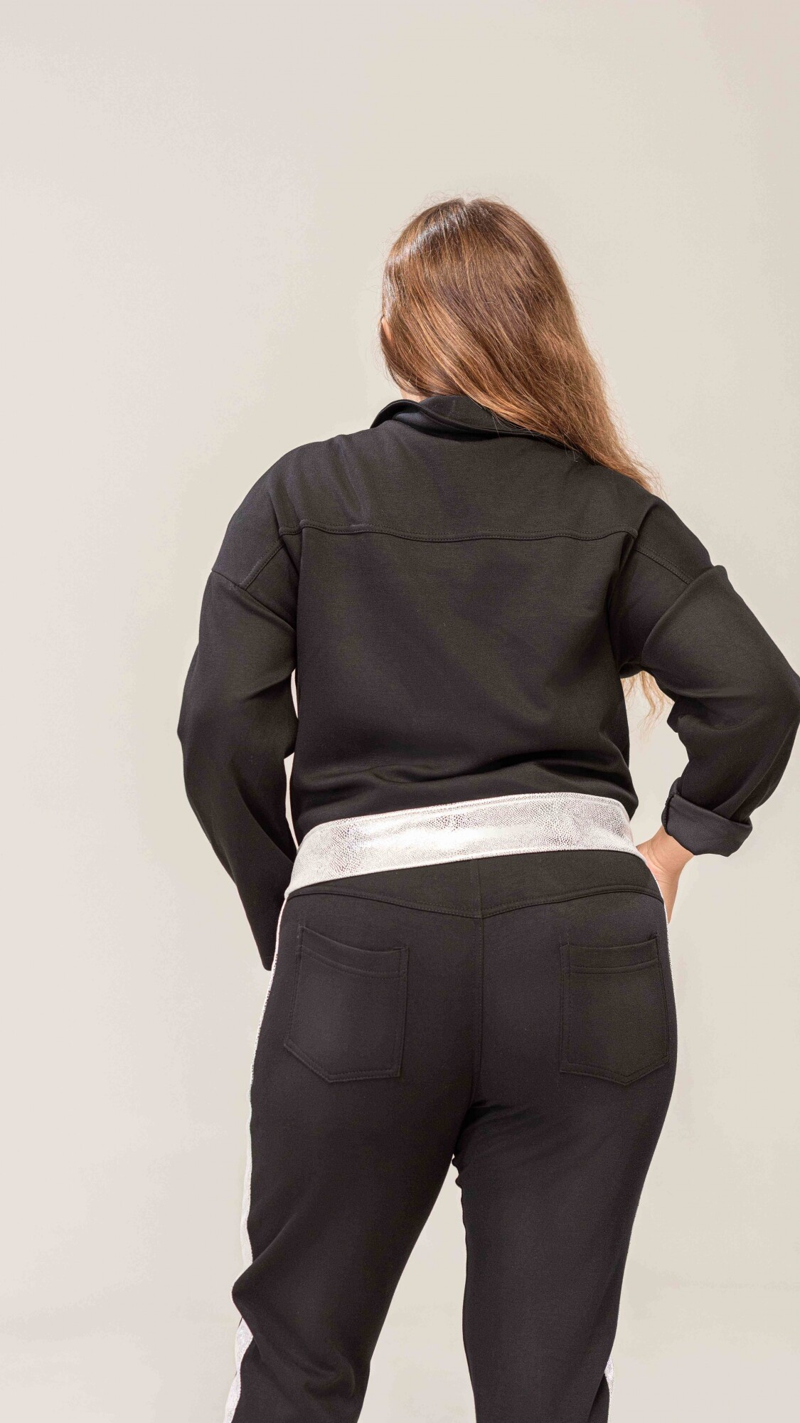 Campera Bruselas negro