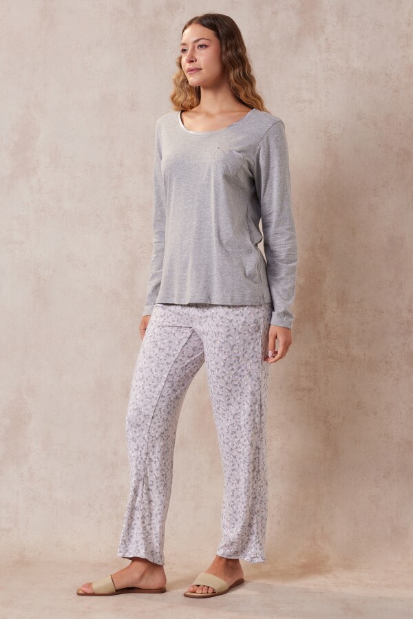Pantalón Pijama GRIS/MULTI