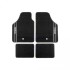 Sparco Alfombra Completo 4 piezas Negro