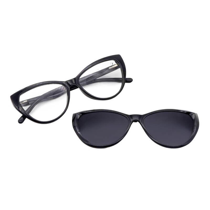 Armazón Chilli Beans Olinda más intercambiable de Sol Negro