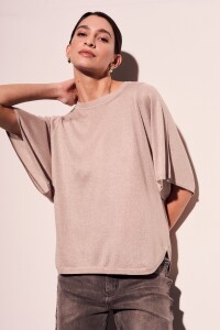 Sweater Lurex Rosa