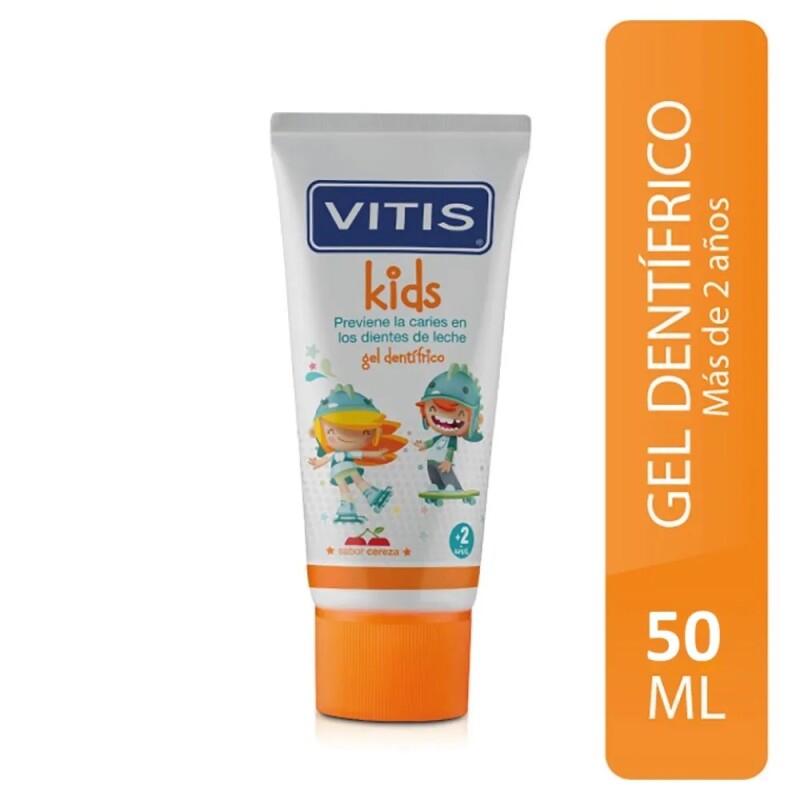 Pasta De Dientes Vitis Kids Gel 50 Ml. Pasta De Dientes Vitis Kids Gel 50 Ml.