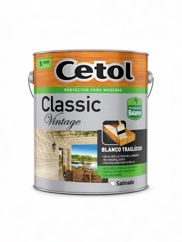 CETOL CLASSIC VINTAGE SATINADO BLANCO- 1LTS N/A