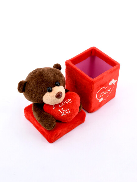 OSO CON CAJA OBSEQUIO ROJO