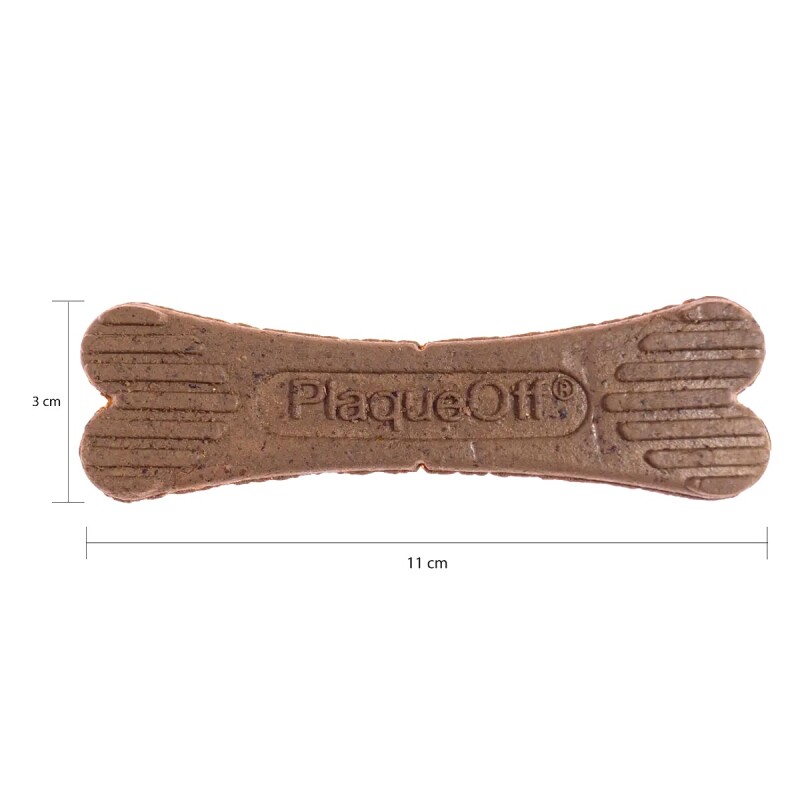 ProDen PlaqueOff huesos para perros 100% vegetal - 13 huesos 485 Grs. ProDen PlaqueOff huesos para perros 100% vegetal - 13 huesos 485 Grs.
