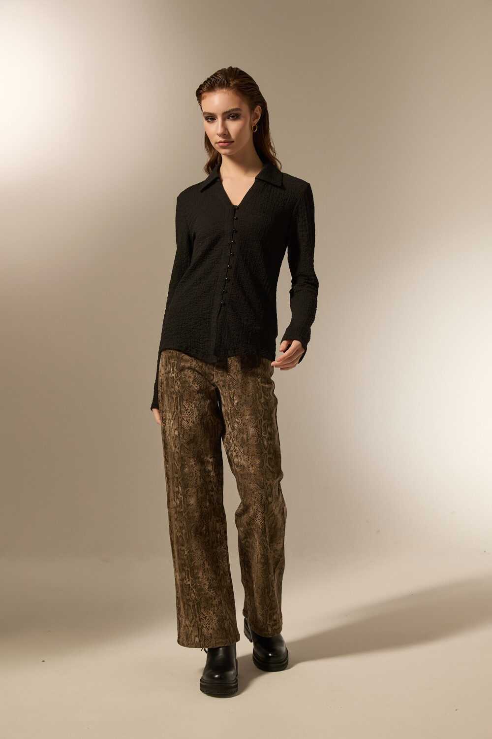 Camisa Hesme Negro