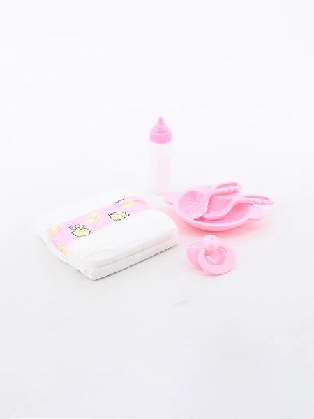 ACCESORIOS BEBE X 7 UNIDADES ROSADO