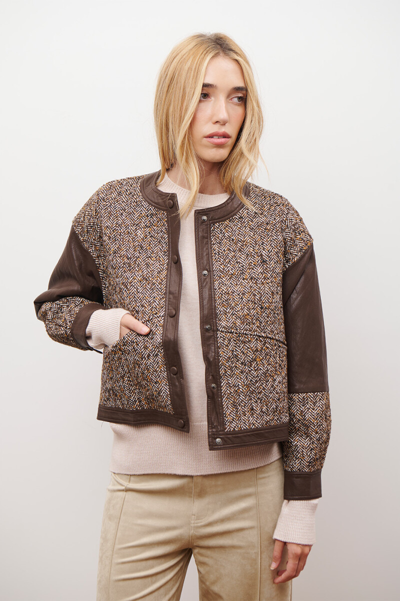 CHAQUETA MIST MARRON