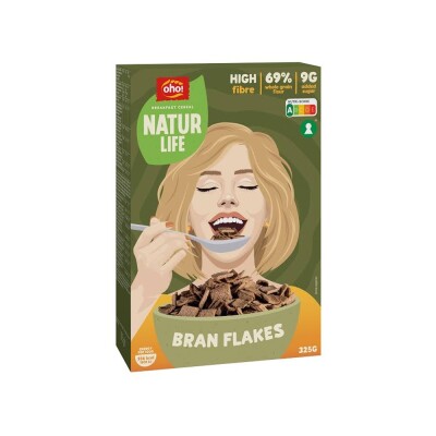 Cereales brakfast bran flakes Oho Cereal Breakf Bran Flakes Oho