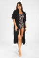 Vestido largo mona Negro