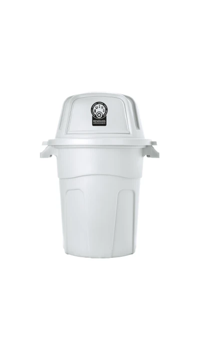 Basurero 100l Bco - Rimax Basurero 100l Bco - Rimax