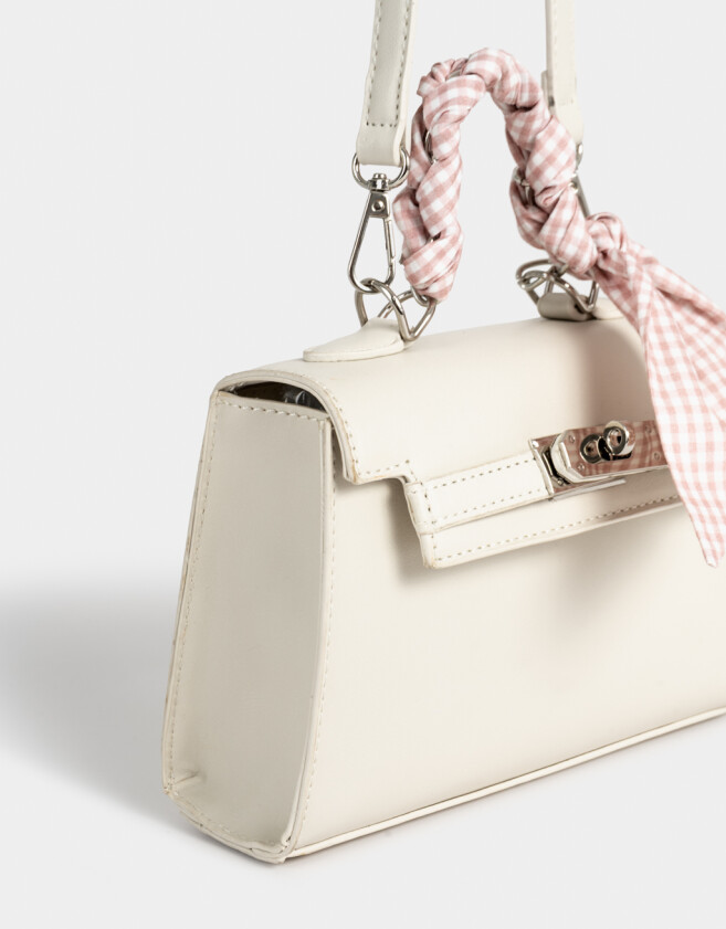 City Cartera City Pañuelo - Blanco Crudo