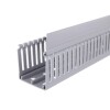 CABLECANAL 60X60MM GRIS RANURADO calado angosto CABLECANAL 60X60MM GRIS RANURADO calado angosto