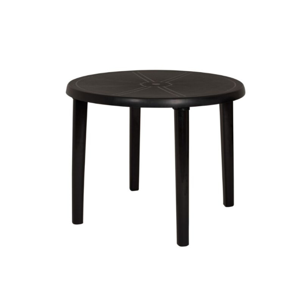 MESA DE PLASTICO REDONDA 90CM MOR TONDO 