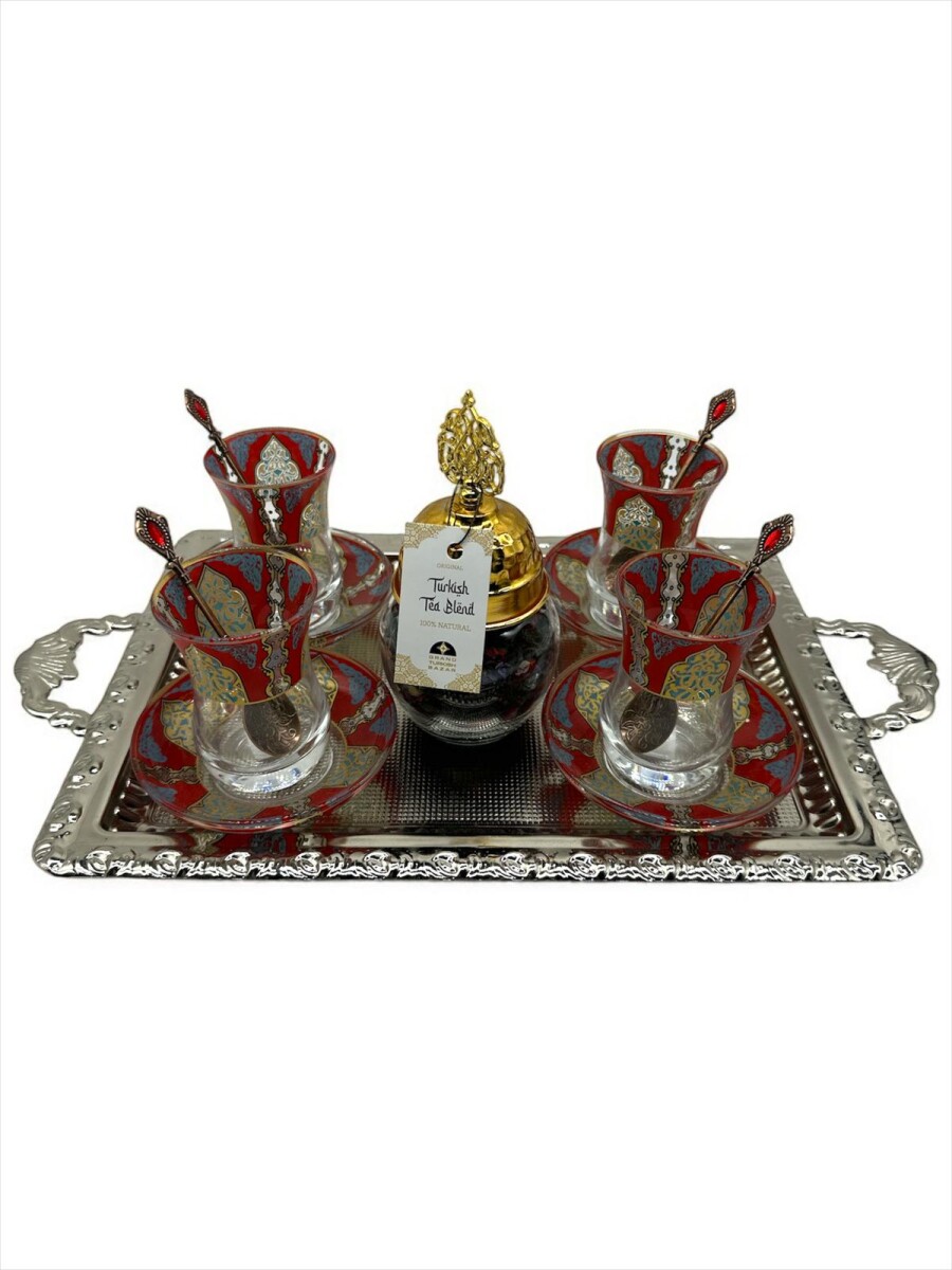 Set de té para cuatro personas 