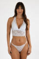 Bralet opulence Blanco