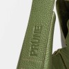 Bolso Tanner en cuero graneado Verde