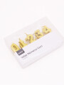 VELAS NUMEROS GOLD 10 PCS DORADO