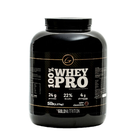 Whey Pro 100% 5lb Gold Nutrition Chocolate