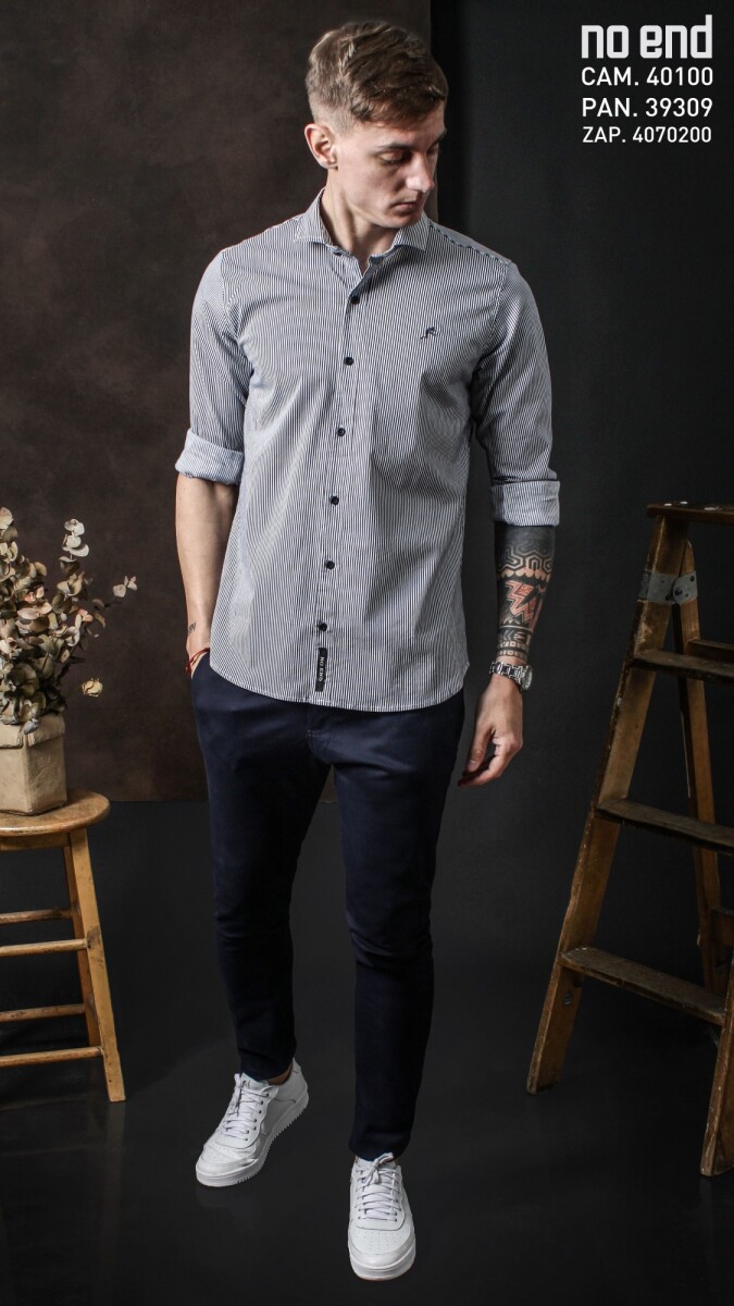 CAMISA MIL RAYAS 