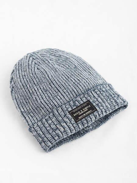 Gorro de punto Azul Marino