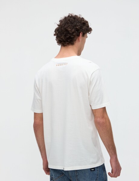 Remera Hess Off white