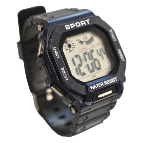 Reloj Deportivo p/ Hombre de Pulsera Waterproof Pantalla Luz Azul Oscuro
