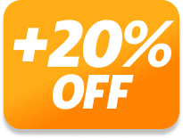 20% OFF TARJETAS