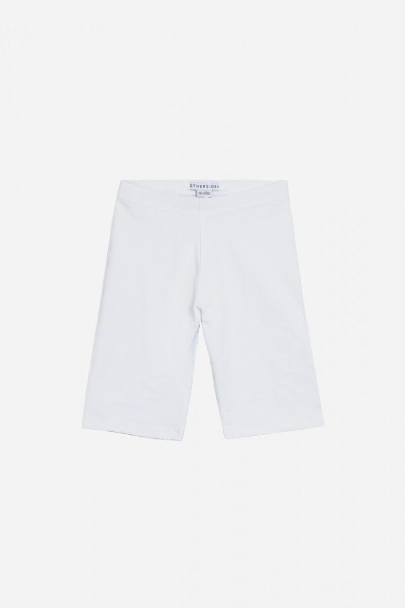 Calza corta BLANCO