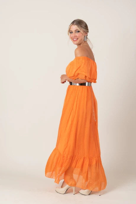 VESTIDO ORIANA Naranja