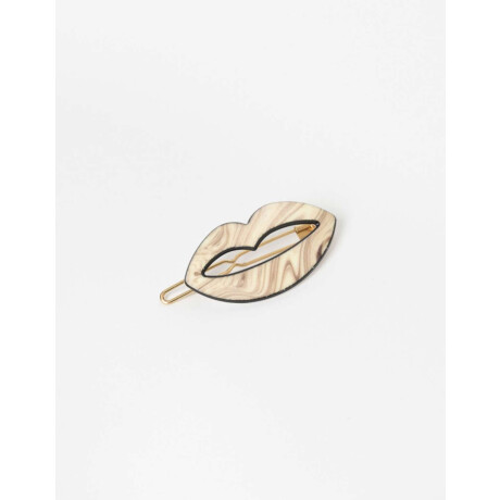 Hebillas Francesas Acrilico Combinacion Bicolor