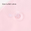 Almohada De Viaje Inflable - Color Pastel - Rosa Almohada De Viaje Inflable - Color Pastel - Rosa