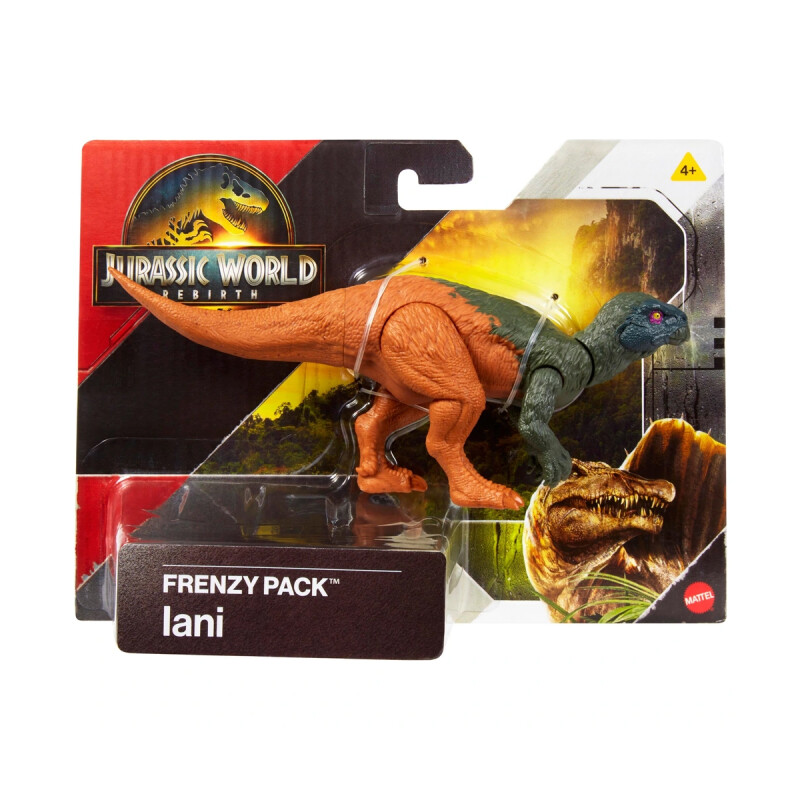 Dinosaurio Jurassic World Rebirth Frenzy Pack Iani