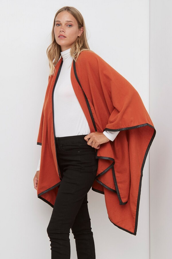 Ruana Soft TERRACOTA