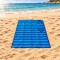 Estera individual doblable 1,80 x 0,9 m AZUL