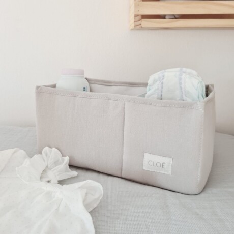 Cesta Diaper Change Gris