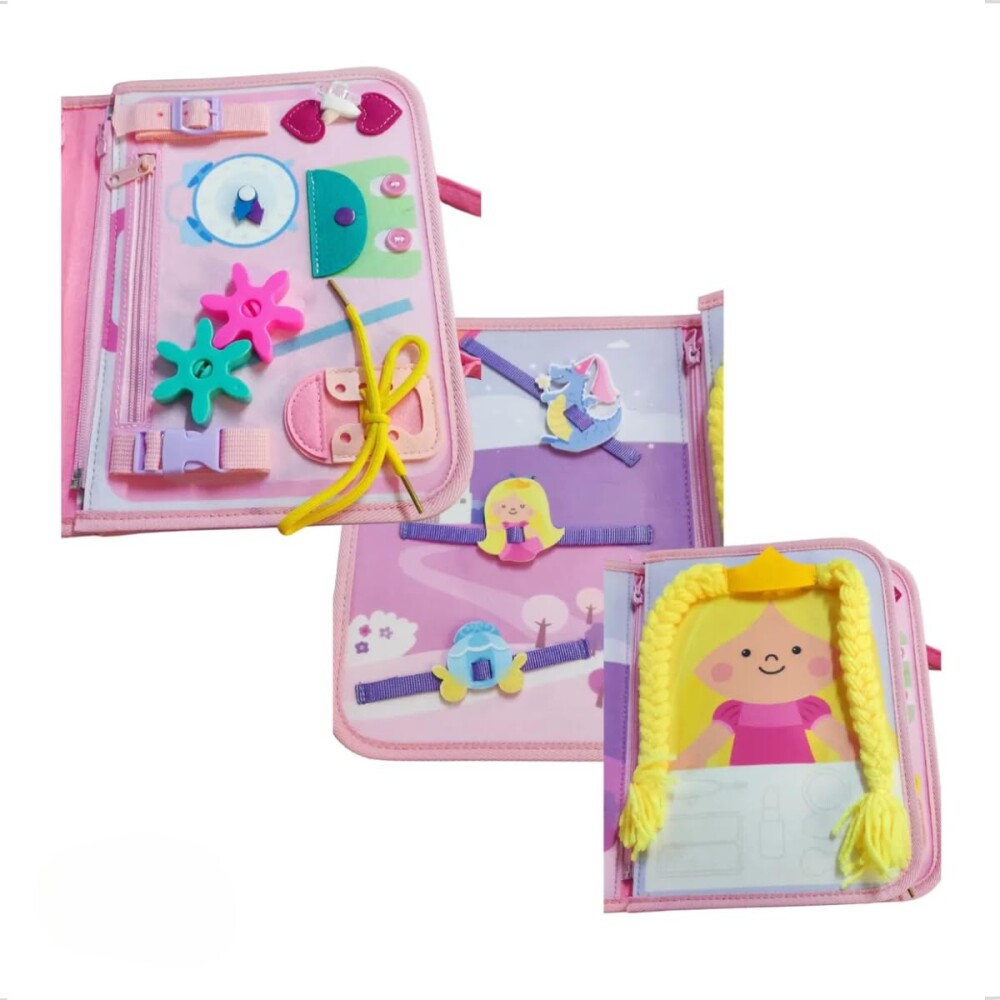 Libro actividades montessori BUBA princesas