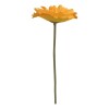 Flor Artificial Gerbera amarilla tallo corto Flor Artificial Gerbera amarilla tallo corto