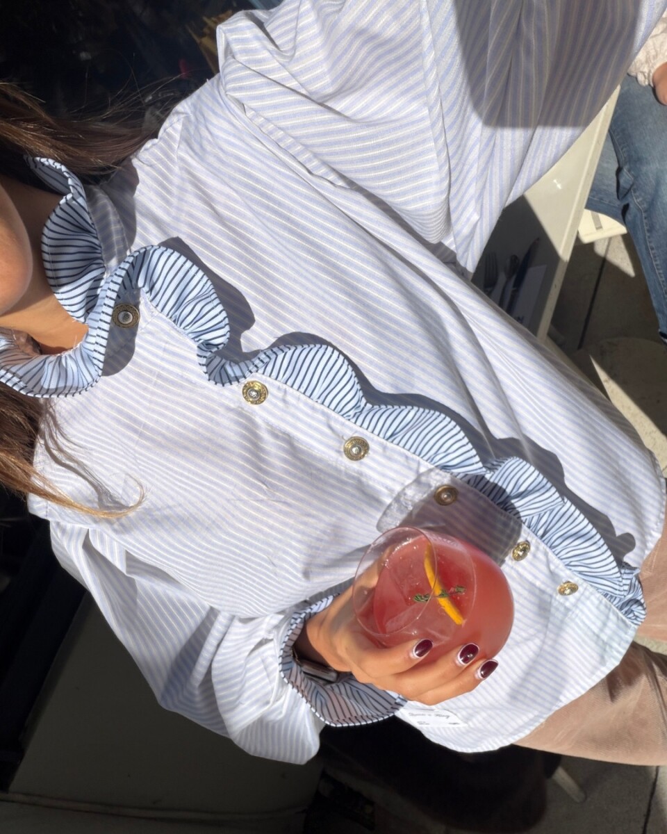 Camisa Faro - Celeste 