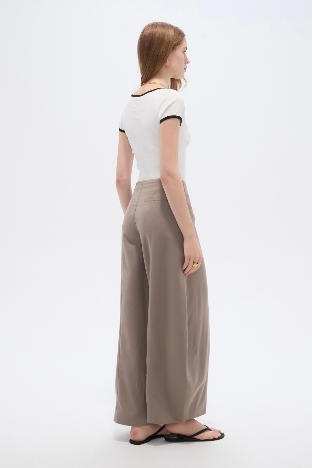 Pantalon Cipia Taupe / Mink / Vison