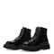 Botas de Mujer Miss Carol PONDS Borcego chato Negro (Charol)