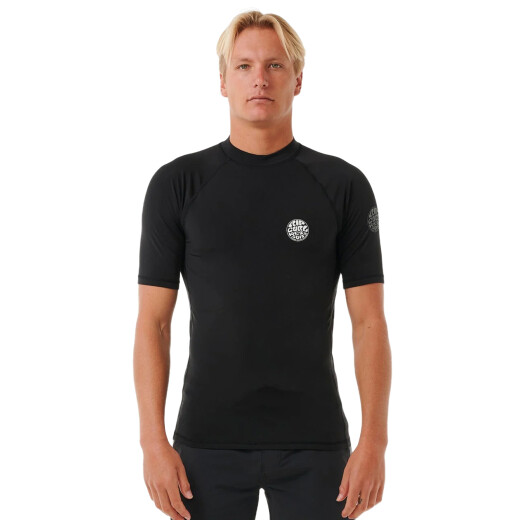 Lycra Rip Curl Icons Upf Brushed - Negro Lycra Rip Curl Icons Upf Brushed - Negro