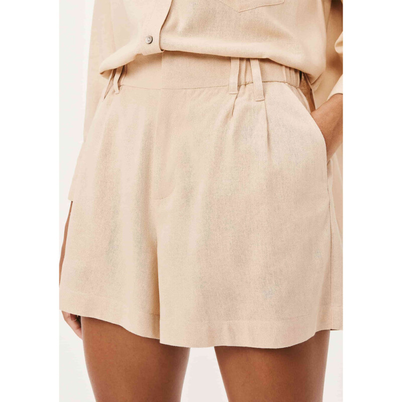 SHORTS FEM CAQUI CLARO