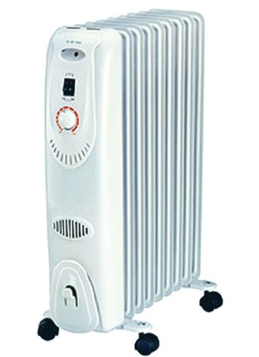 RADIADO JAMES RE 1500W Blanco 7 Elementos - Sin color 
