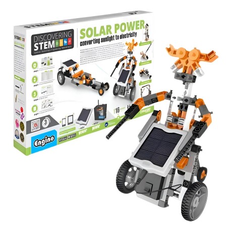 Juego De Armar Engine Energía Solar 16 Modelos 001