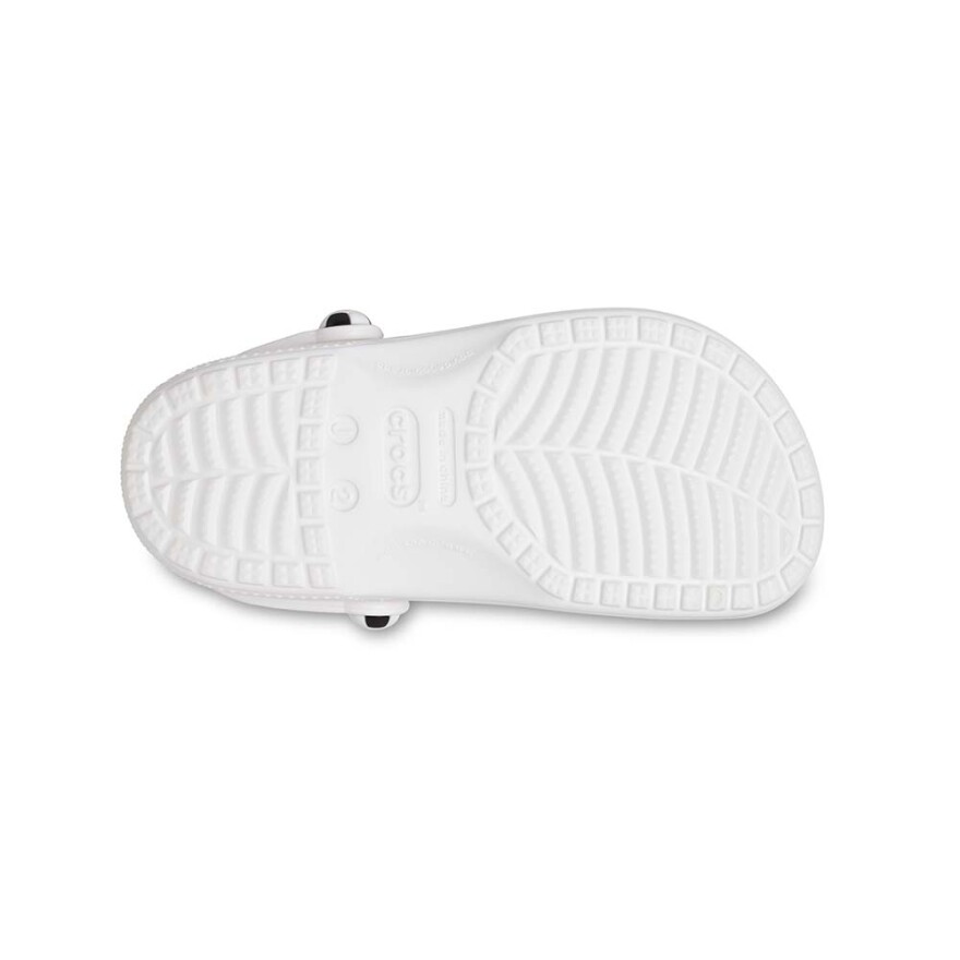 Classic Soccer Ball Clog K - Niños White/black